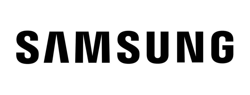 Logo de marca Samsung